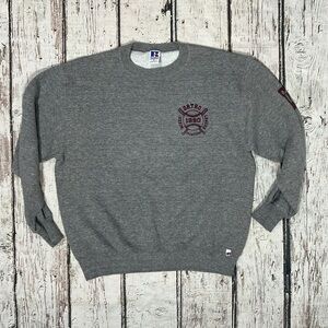 Vintage Ortho Baseball Champions 1990s Gray Russell Crewneck Sweatshirt